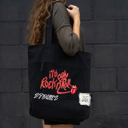 ROLLING STONES ローリングストーンズ (来日 35周年 記念 ) - IT'S ONLY ROCKN'ROLL / トートバッグ - PGS