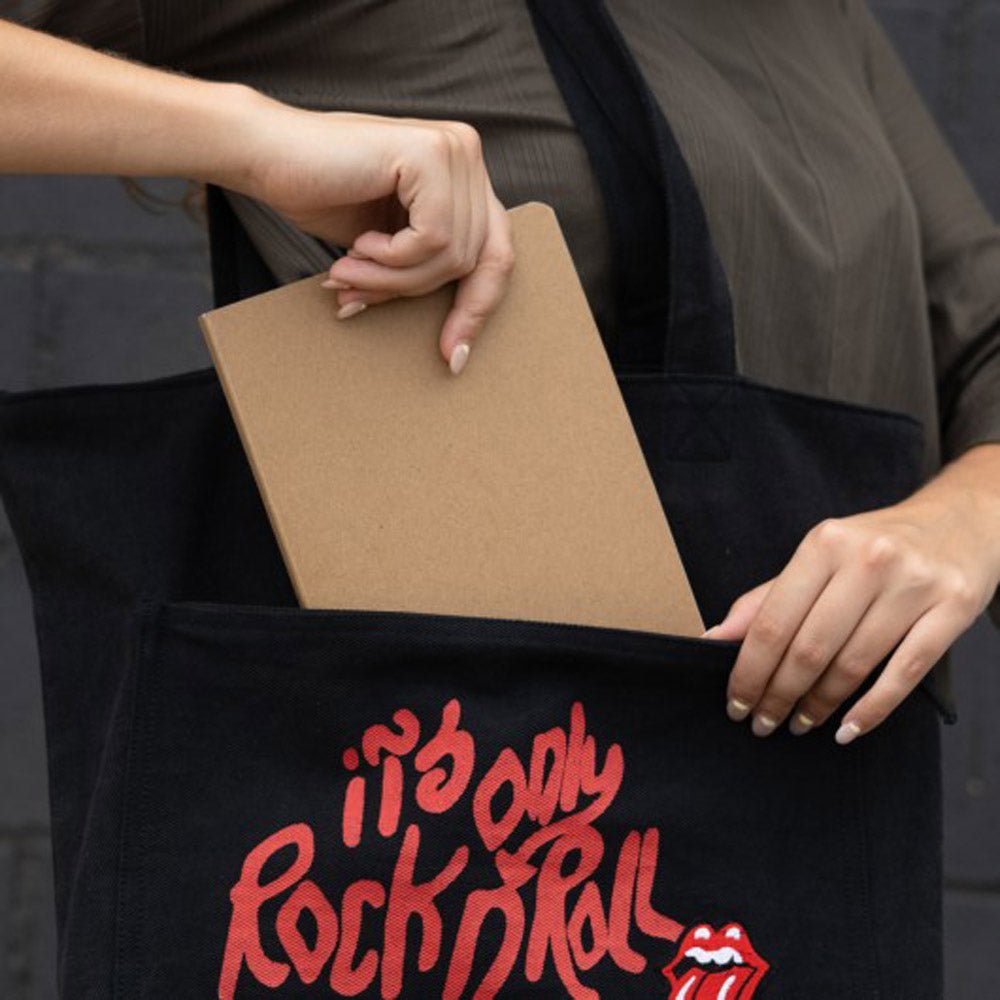 ROLLING STONES ローリングストーンズ (来日 35周年 記念 ) - IT'S ONLY ROCKN'ROLL / トートバッグ - PGS