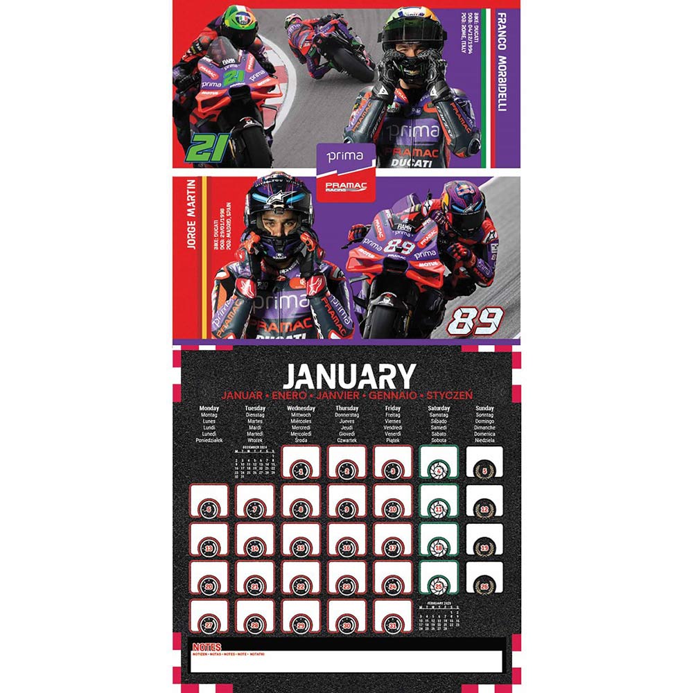 
                  
                    [Discontinued Last Sale/Special Price] MOTO GP - CALENDAR 2025 / Calendar/Diary
                  
                