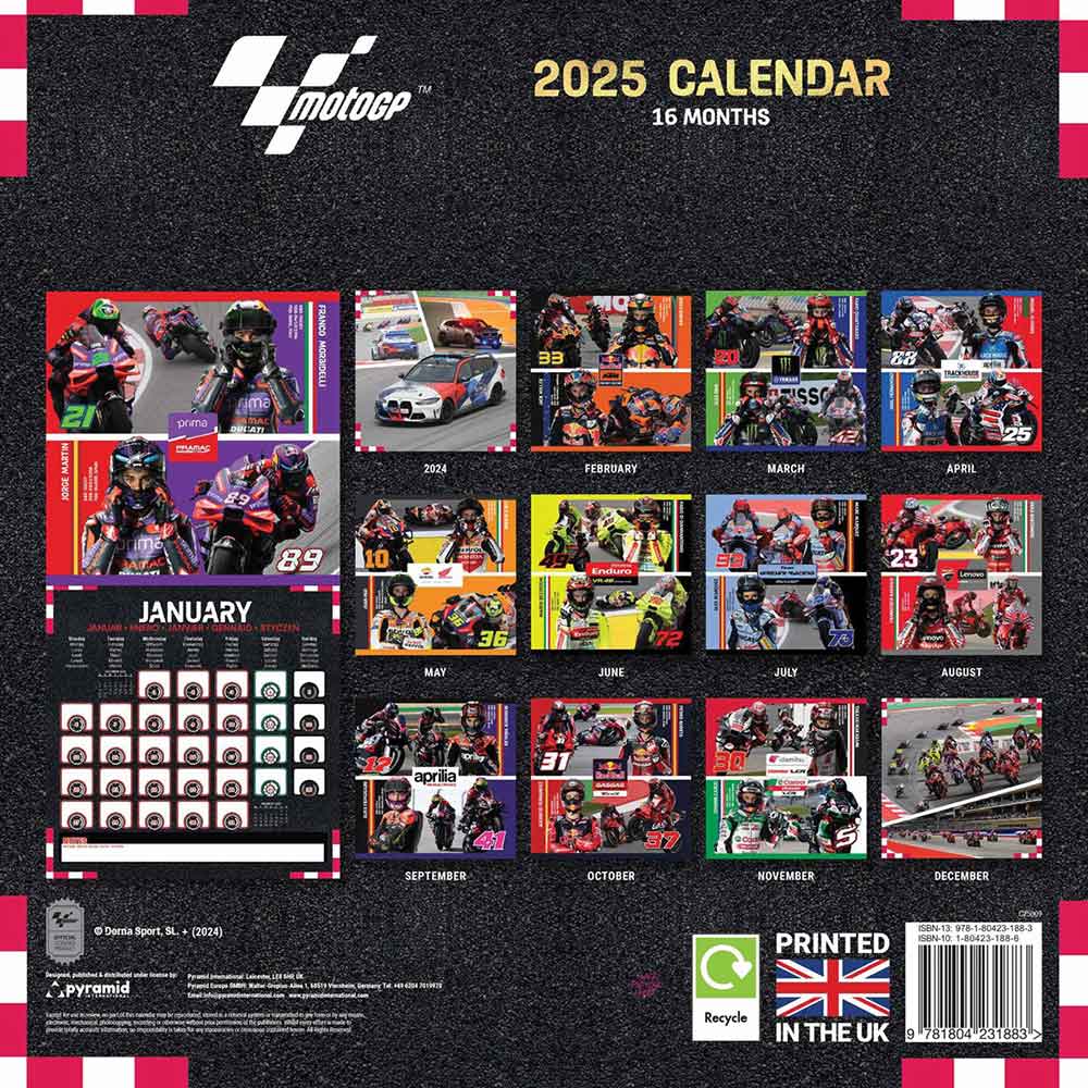 
                  
                    [Discontinued Last Sale/Special Price] MOTO GP - CALENDAR 2025 / Calendar/Diary
                  
                