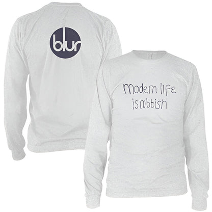 BLUR ブラー - Modern Life is Rubbish / 長袖 / バックプリントあり / Tシャツ / メンズ 【公式 / オフィシャル】