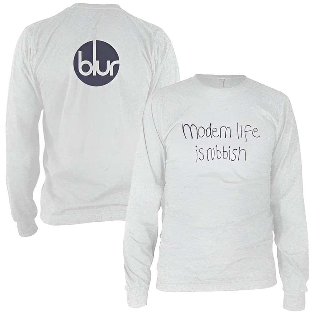 BLUR ブラー - Modern Life is Rubbish / 長袖 / バックプリントあり / Tシャツ / メンズ 【公式 / オフィシャル】