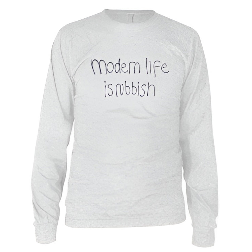 BLUR ブラー - Modern Life is Rubbish / 長袖 / バックプリントあり / Tシャツ / メンズ 【公式 / オフィシャル】
