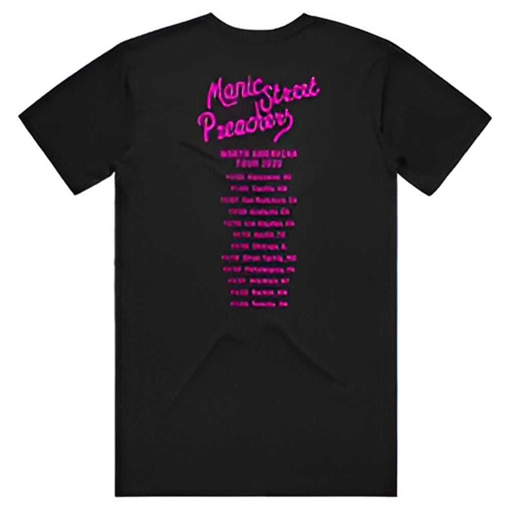 
                  
                    MANIC STREET PREACHERS マニックストリートプリーチャーズ - Stay Beautiful Tour / バックプリントあり / Tシャツ / メンズ 【公式 / オフィシャル】
                  
                