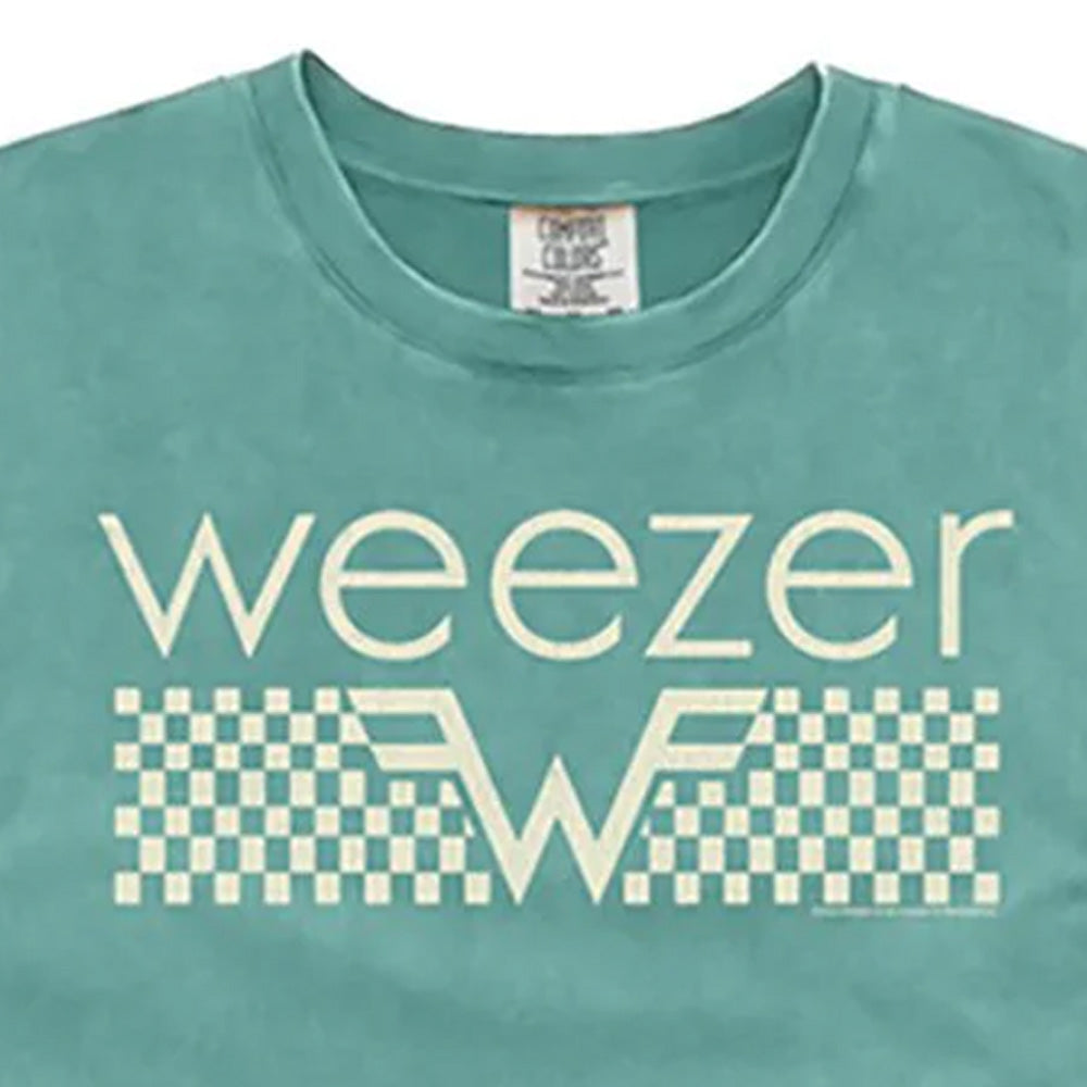 WEEZER ウィーザー (来日 30周年 ) - OFFWHITE CHECKERS / Tシャツ / メンズ