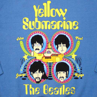 THE BEATLES ビートルズ (結成 65周年 ) - Yellow Submarine Heads In Circles / 長袖 / パーカー・スウェット / メンズ