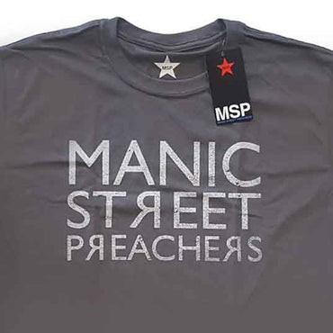 MANIC STREET PREACHERS マニックストリートプリーチャーズ - Reversed Logo / Tシャツ / メンズ