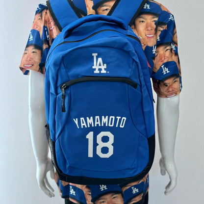 YOSHINOBU YAMAMOTO 山本由伸 - LOS ANGELES DODGERS ACTION BACKPACK / バックパック - PGS