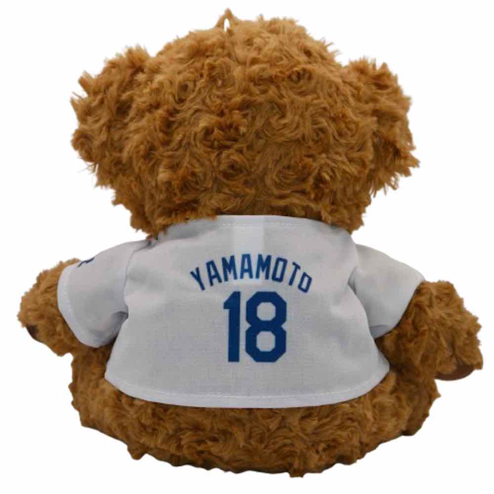 YOSHINOBU YAMAMOTO 山本由伸 - LOS ANGELES DODGERS SHIRT BEAR / 2 SIDED / フィギュア・人形 【公式 / オフィシャル】