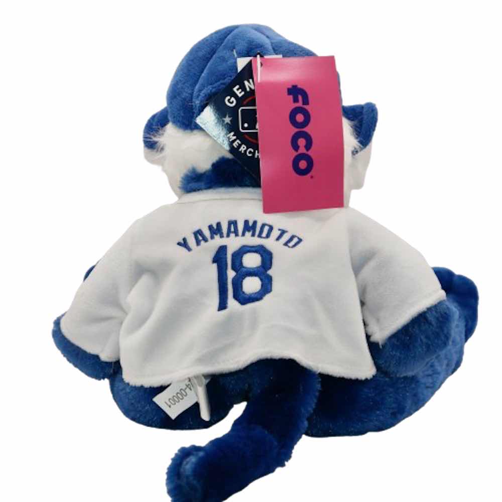 YOSHINOBU YAMAMOTO 山本由伸 - LOS ANGELES DODGERS 27INCH SHIRT MONKEY / 2 SIDED / フィギュア・人形 【公式 / オフィシャル】