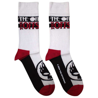 OFFSPRING オフスプリング - Flaming Skull Logo / ソックス / メンズ - PGS