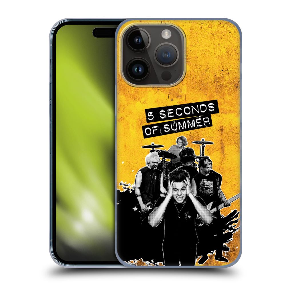 5 SECONDS OF SUMMER - Group Photo Montage / Loud Yellow ハード case