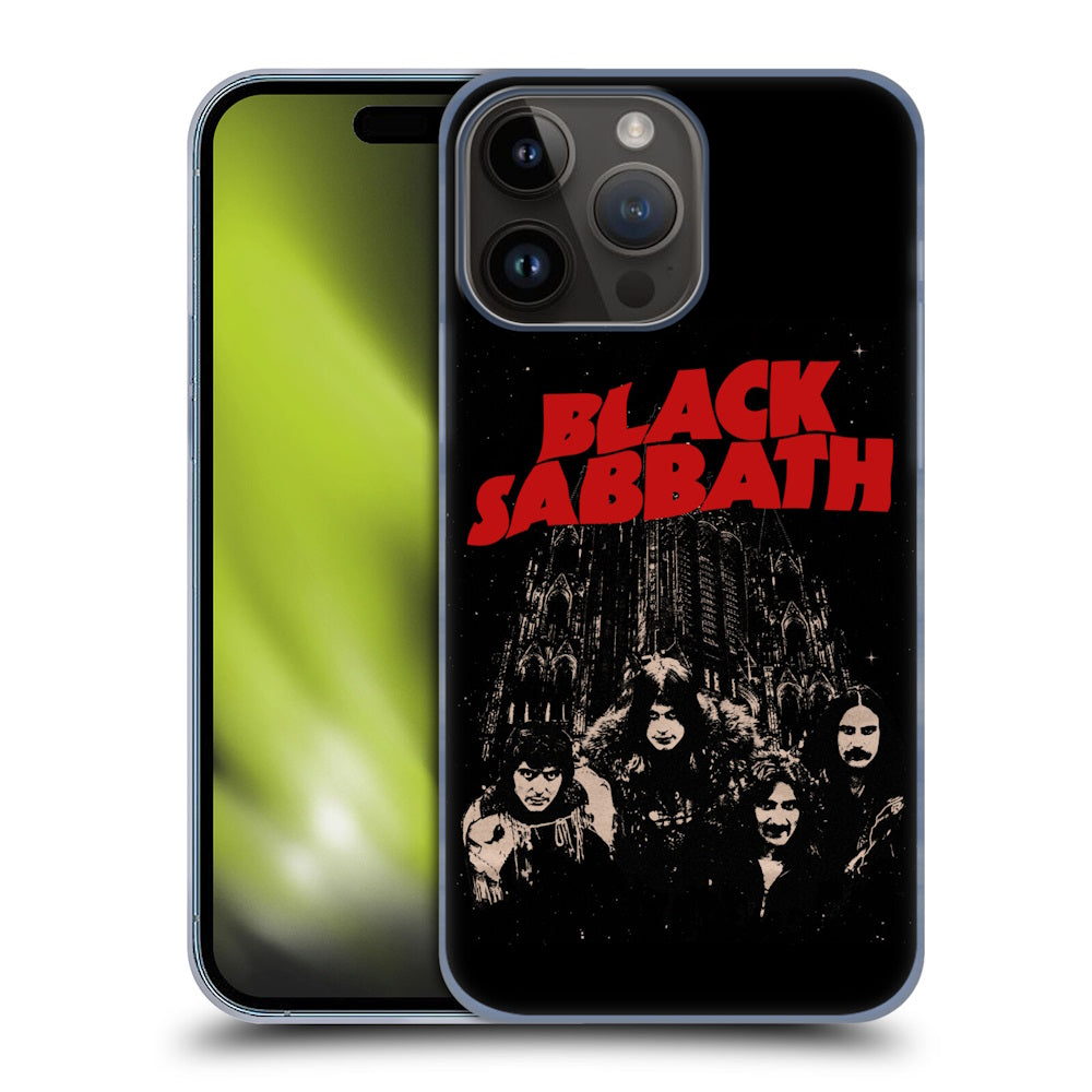 BLACK SABBATH ブラックサバス (OZZY OSBOURNE 追悼 ) - Red Logo ハード case / Apple iPhoneケース 【公式 / オフィシャル】