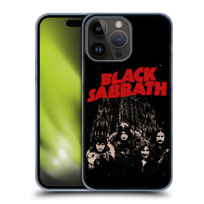 BLACK SABBATH ブラックサバス (OZZY OSBOURNE 追悼 ) - Red Logo ハード case / Apple iPhoneケース 【公式 / オフィシャル】