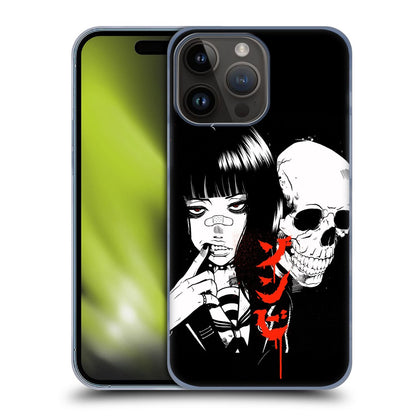 ZOMBIE MAKEOUT CLUB - Girl And Skull ハード case