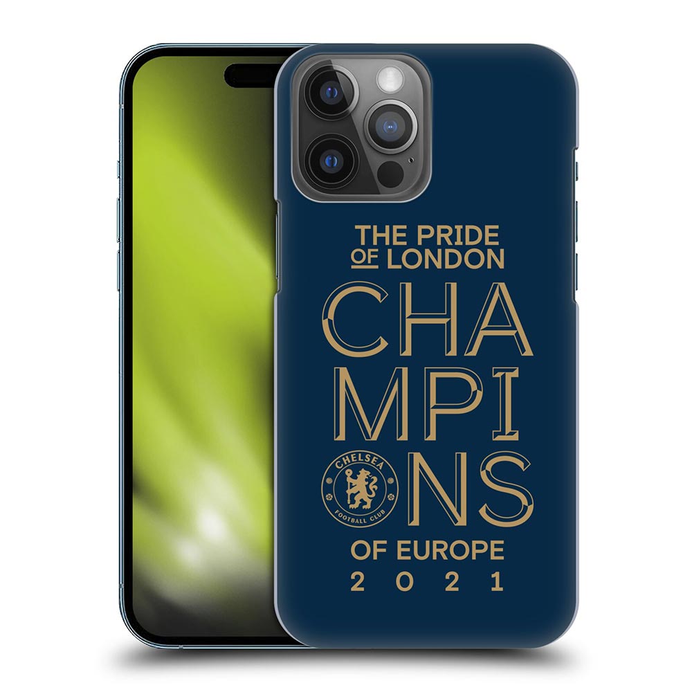 CHELSEA FC チェルシーFC - 2021 Champions / The Pride Of London ハード case / Apple iPhoneケース - PGS