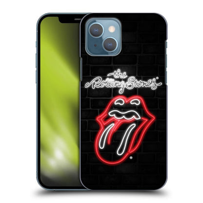 ROLLING STONES ローリングストーンズ - Neon ハード case / Apple iPhoneケース - PGS