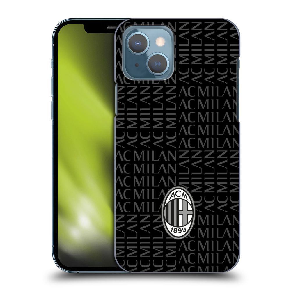 AC MILAN - (創設 125年 ) - Black And Grey ハード case
