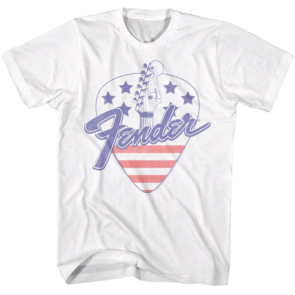 【予約商品】 FENDER フェンダー (設立 80周年 ) - GUITAR PICK / Tシャツ / メンズ 【公式 / オフィシャル】