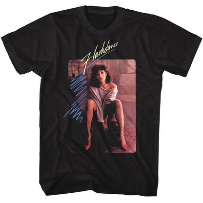 FLASHDANCE フラッシュダンス - POSTER / Tシャツ / メンズ 【公式 / オフィシャル】