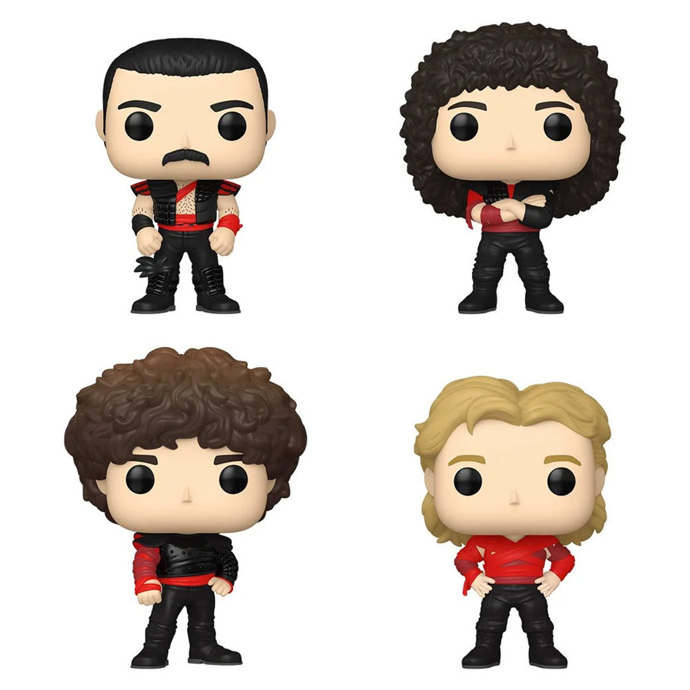 QUEEN クイーン (初来日50周年 ) - Radio Gaga Funko Pop! Vinyl Figure 4-Pack / フィギュア・人形 【公式 / オフィシャル】