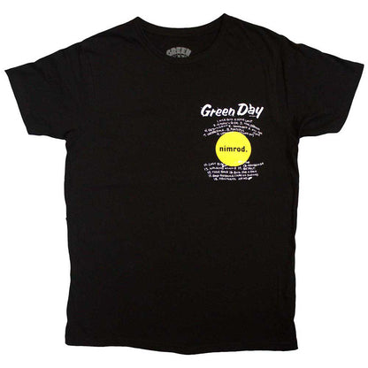 GREEN DAY グリーンデイ (来日 30周年 ) - Nimrod Pocket Mugshots / バックプリントあり / Tシャツ / メンズ
