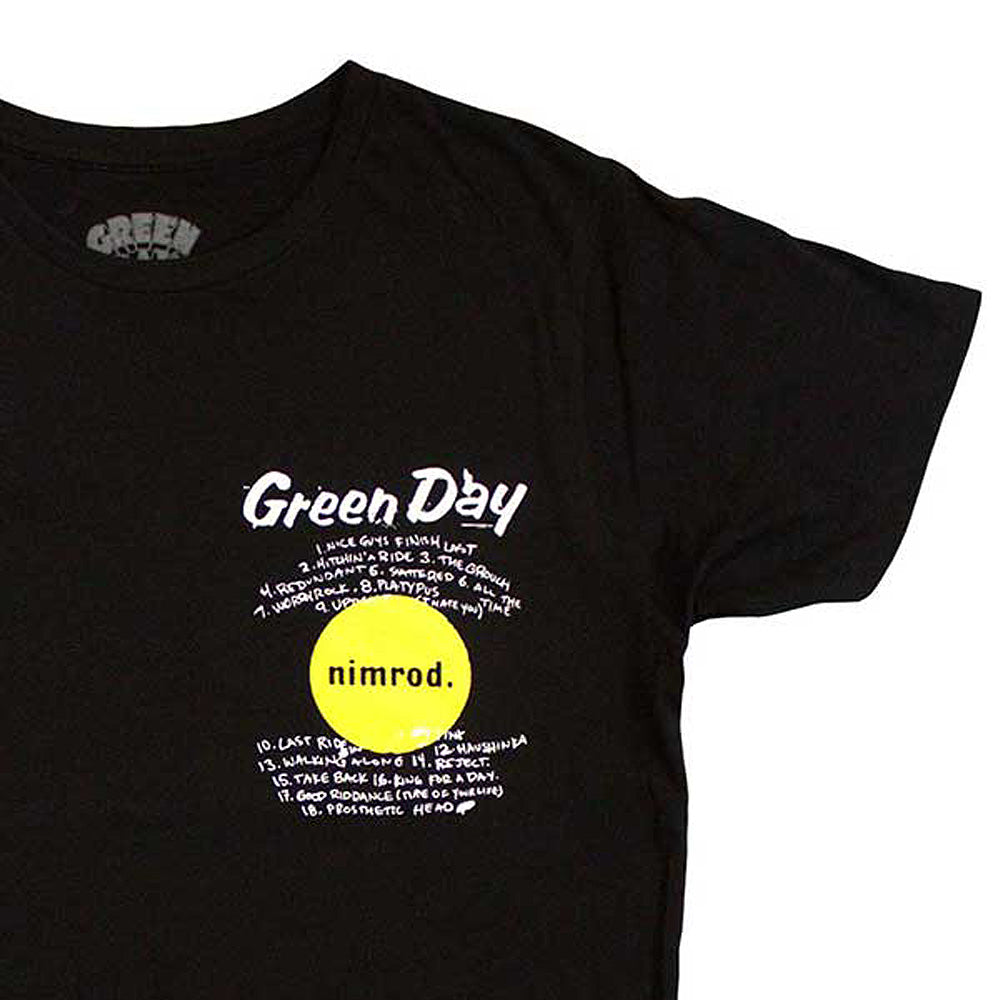 GREEN DAY グリーンデイ (来日 30周年 ) - Nimrod Pocket Mugshots / バックプリントあり / Tシャツ / メンズ