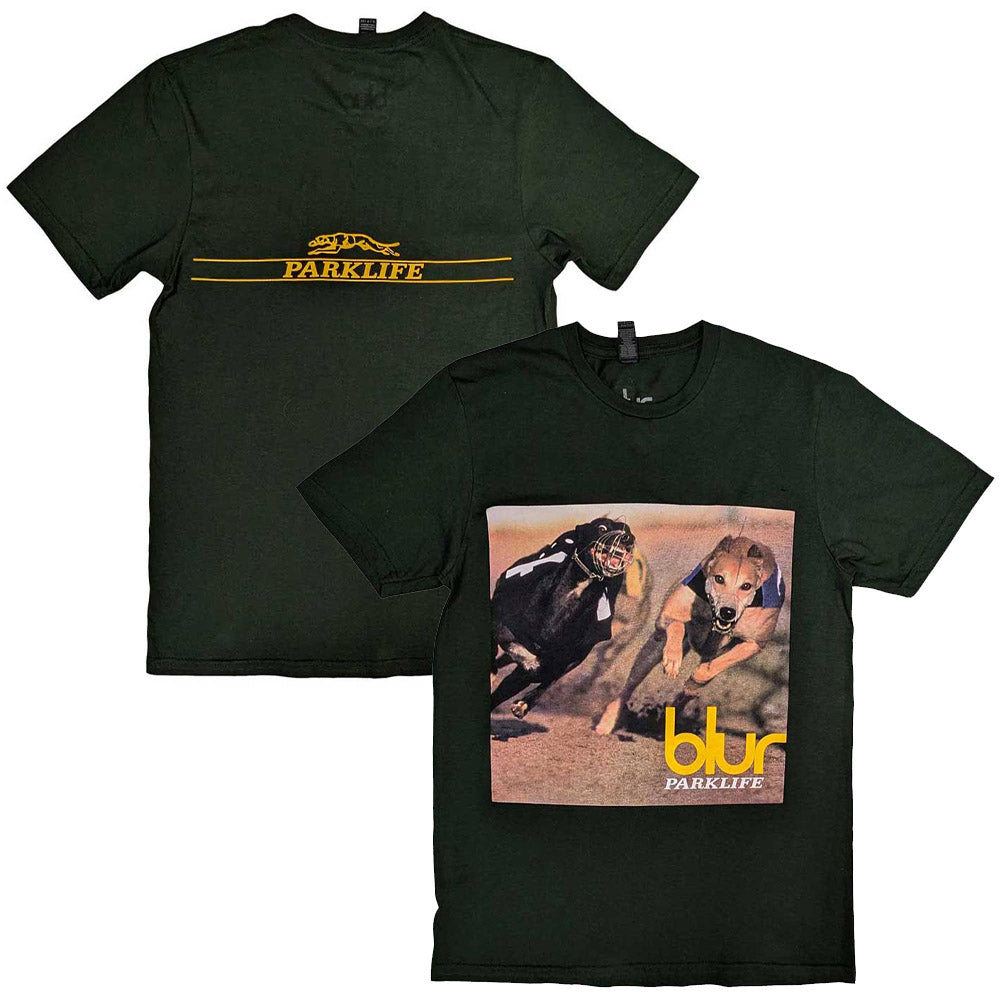 【予約商品】 BLUR ブラー - Parklife Album / バックプリントあり / Tシャツ / メンズ 【公式 / オフィシャル】