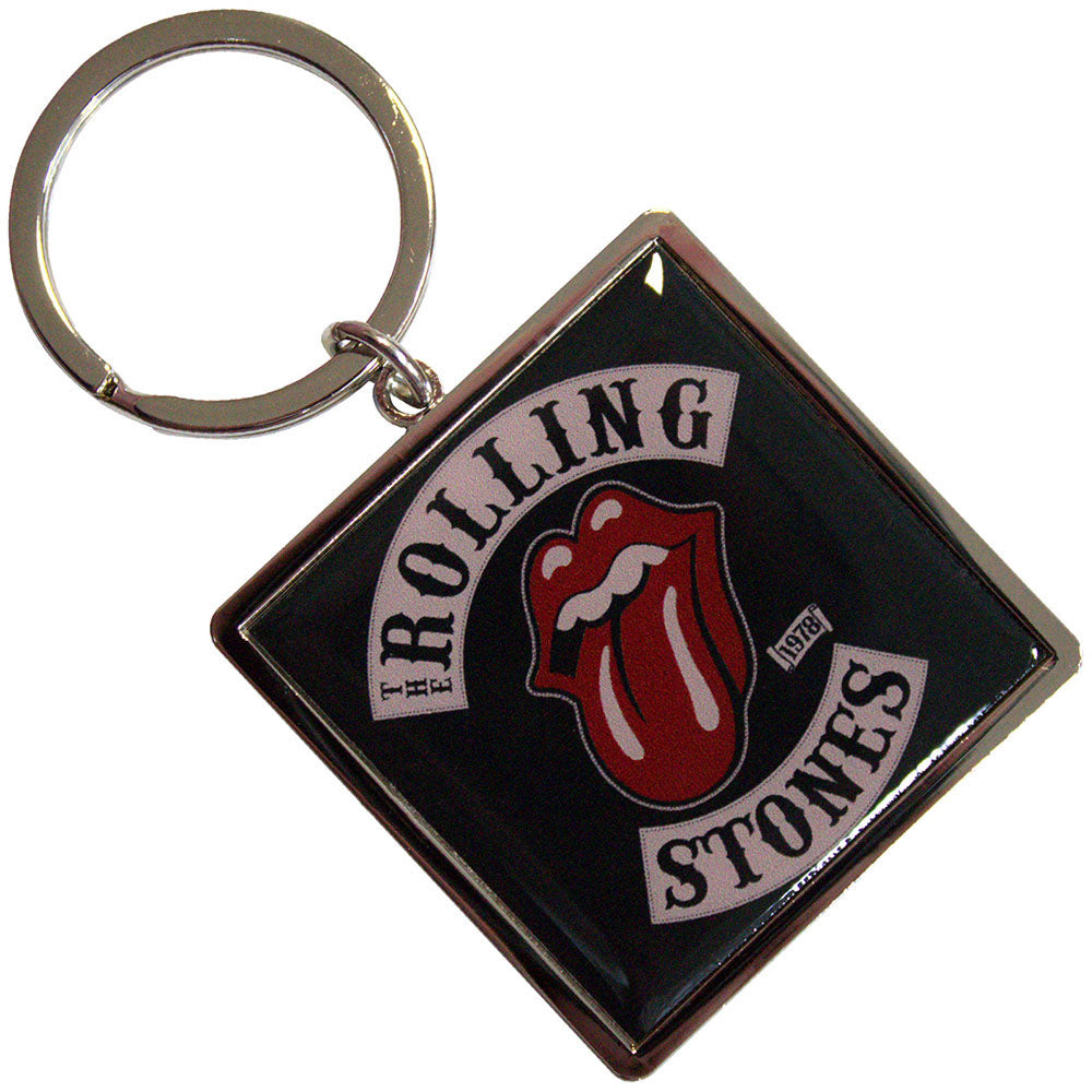 ROLLING STONES ローリングストーンズ - Tour '78 Bordered / キーホルダー 【公式 / オフィシャル】