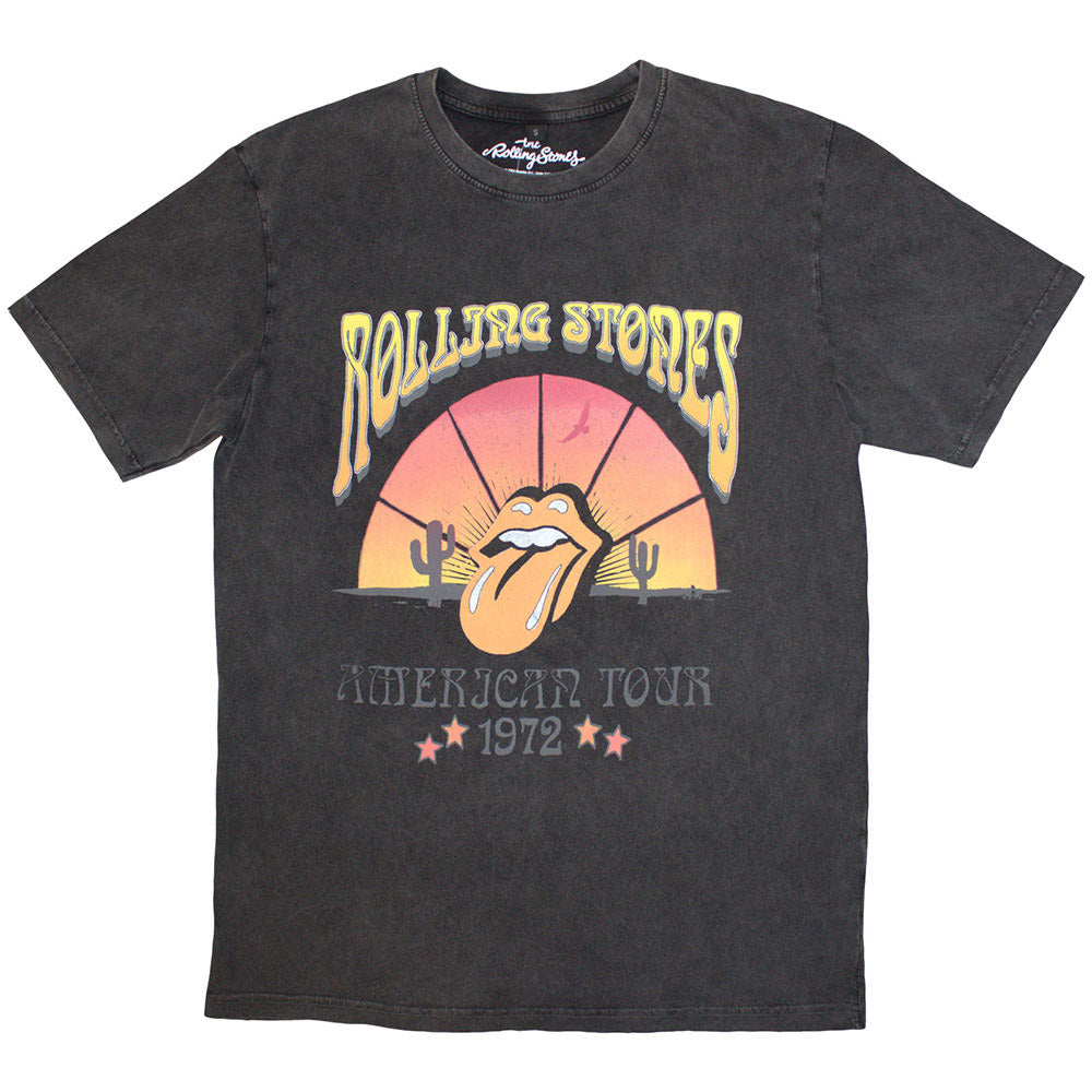 ROLLING STONES ローリングストーンズ - Desert '72 / Stone Wash / Tシャツ / メンズ 【公式 / オフィシャル】