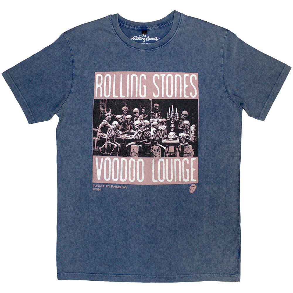ROLLING STONES ローリングストーンズ - Voodoo Skulls / Stone Wash / Tシャツ / メンズ 【公式 / オフィシャル】