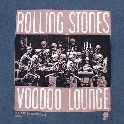 ROLLING STONES ローリングストーンズ (来日 35周年 記念 ) - Voodoo Skulls （復刻ツアーTシリーズ） / Stone Wash / Tシャツ / メンズ