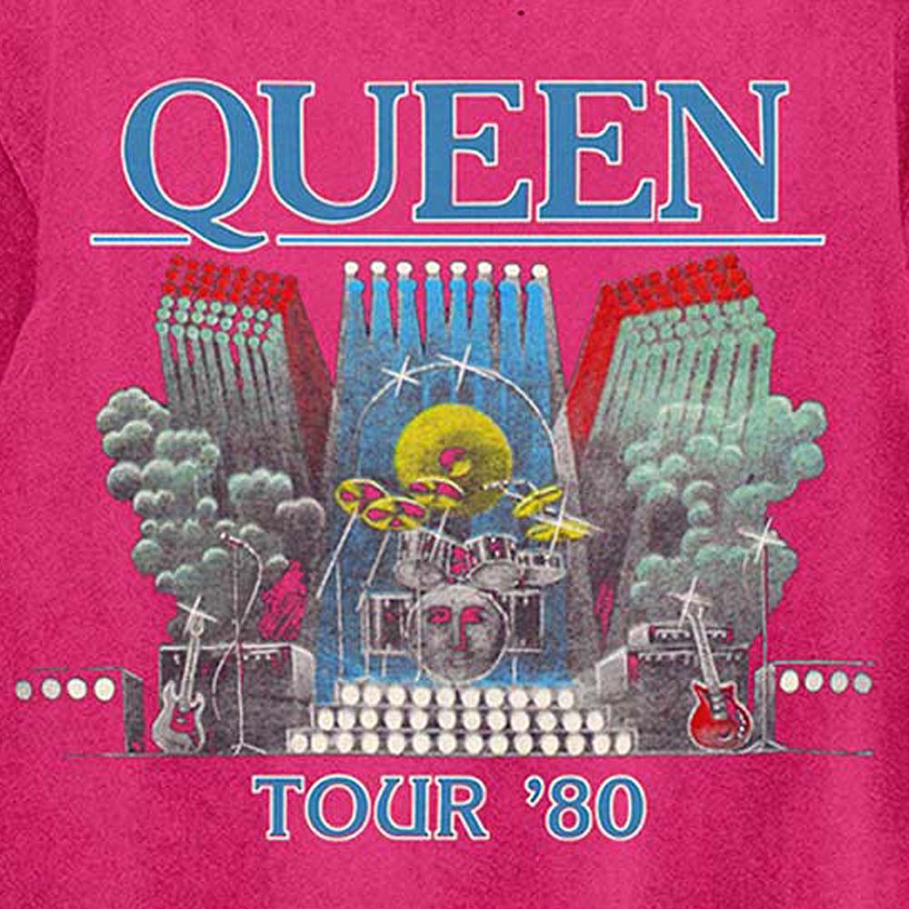 QUEEN クイーン (初来日50周年 ) - Tour '80 / Tシャツ / メンズ 【公式 / オフィシャル】