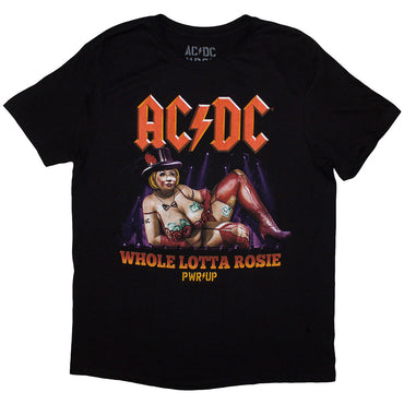 AC/DC エーシーディーシー (Back in Black 45周年 ) - Whole Lotta London PWR-UP EU Tour '24 / バックプリントあり / Tシャツ / メンズ 【公式 / オフィシャル】