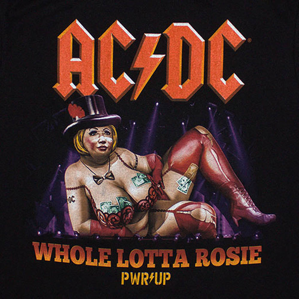 AC/DC エーシーディーシー (来日 45周年 ) - Whole Lotta London PWR-UP EU Tour '24 / バックプリントあり / Tシャツ / メンズ