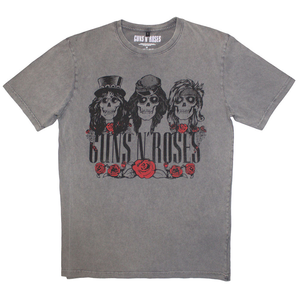 GUNS N ROSES ガンズアンドローゼズ (5月 来日 記念 ) - Hell Group / Stone Wash / Tシャツ / メンズ 【公式 / オフィシャル】