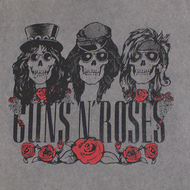 GUNS N ROSES ガンズアンドローゼズ (結成 40周年 ) - Hell Group / Stone Wash / Tシャツ / メンズ 【公式 / オフィシャル】