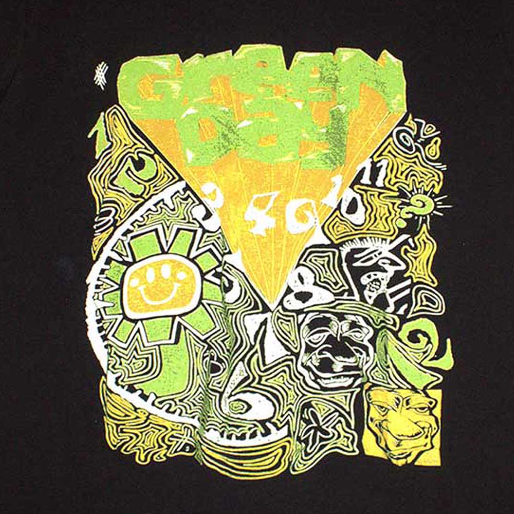 GREEN DAY グリーンデイ (来日 30周年 ) - Psychedelic Kerplunk / バックプリントあり / Tシャツ / メンズ