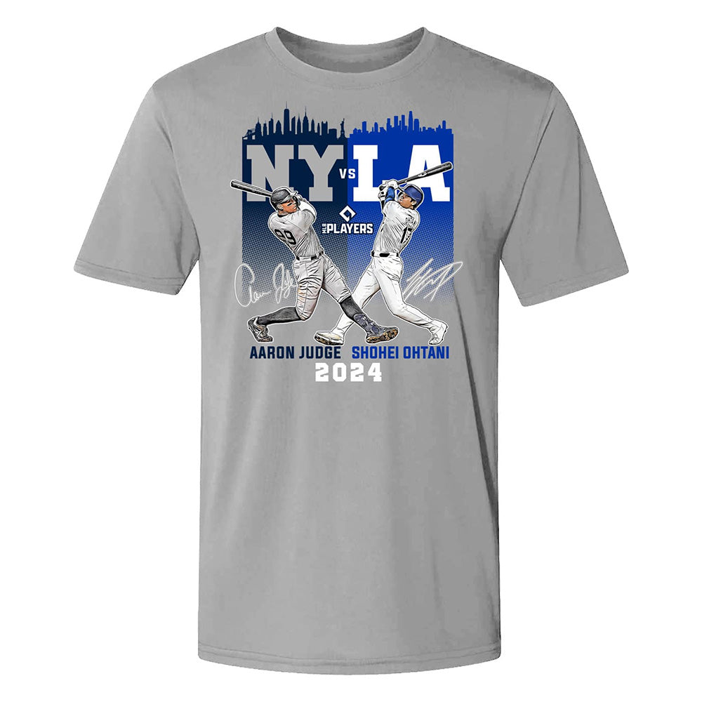 SHOHEI OHTANI 大谷翔平 - OHTANI JUDGE NY vs LA WORLD SERIES 2024 LIMITED EDITION / Tシャツ / メンズ 【公式 / オフィシャル】