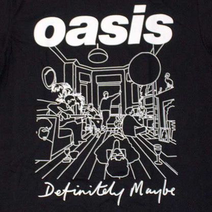 OASIS (October visit to Japan commemoration) - Definitely Maybe Line Drawing / T-shirt / Men's