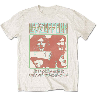 LED ZEPPELIN レッドツェッペリン (公式 映画公開 記念 ) - Japanese Poster / Tシャツ / メンズ - PGS