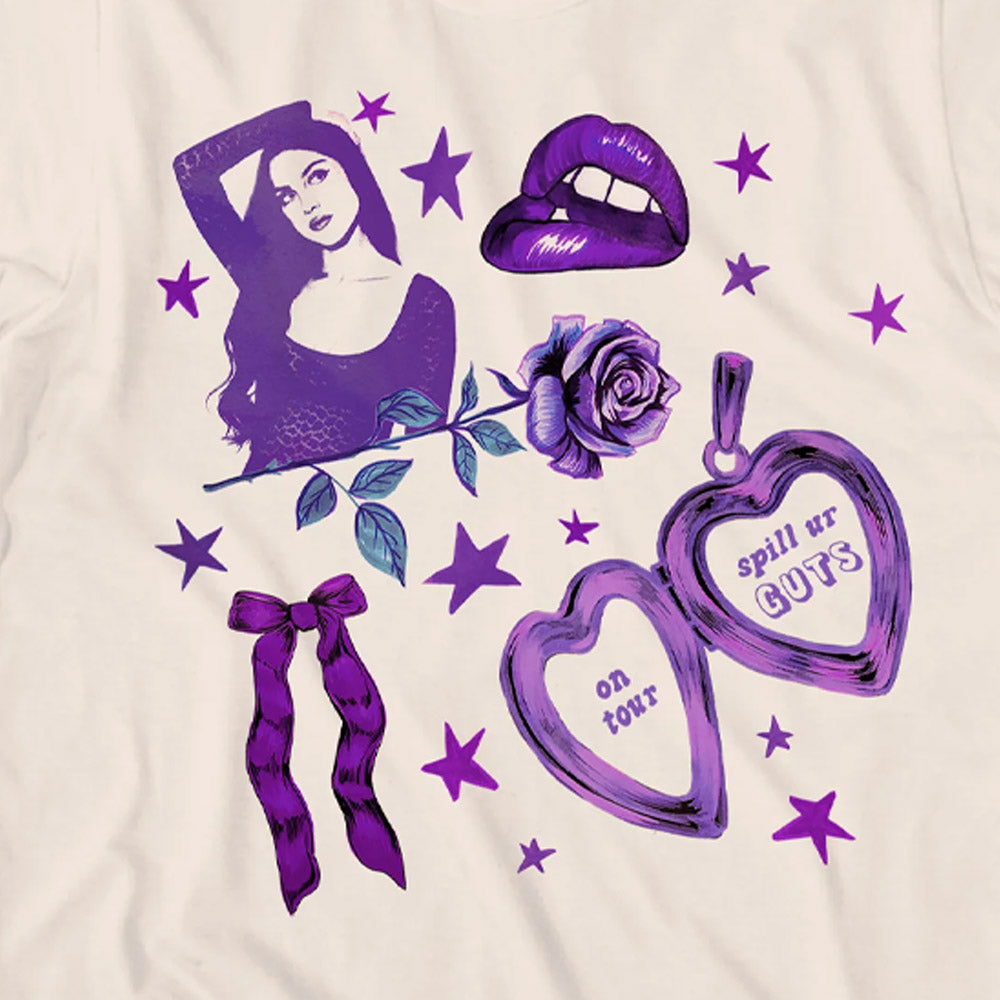 OLIVIA RODRIGO - Spill Ur Guts On Tour Collage / T-shirt / Men's