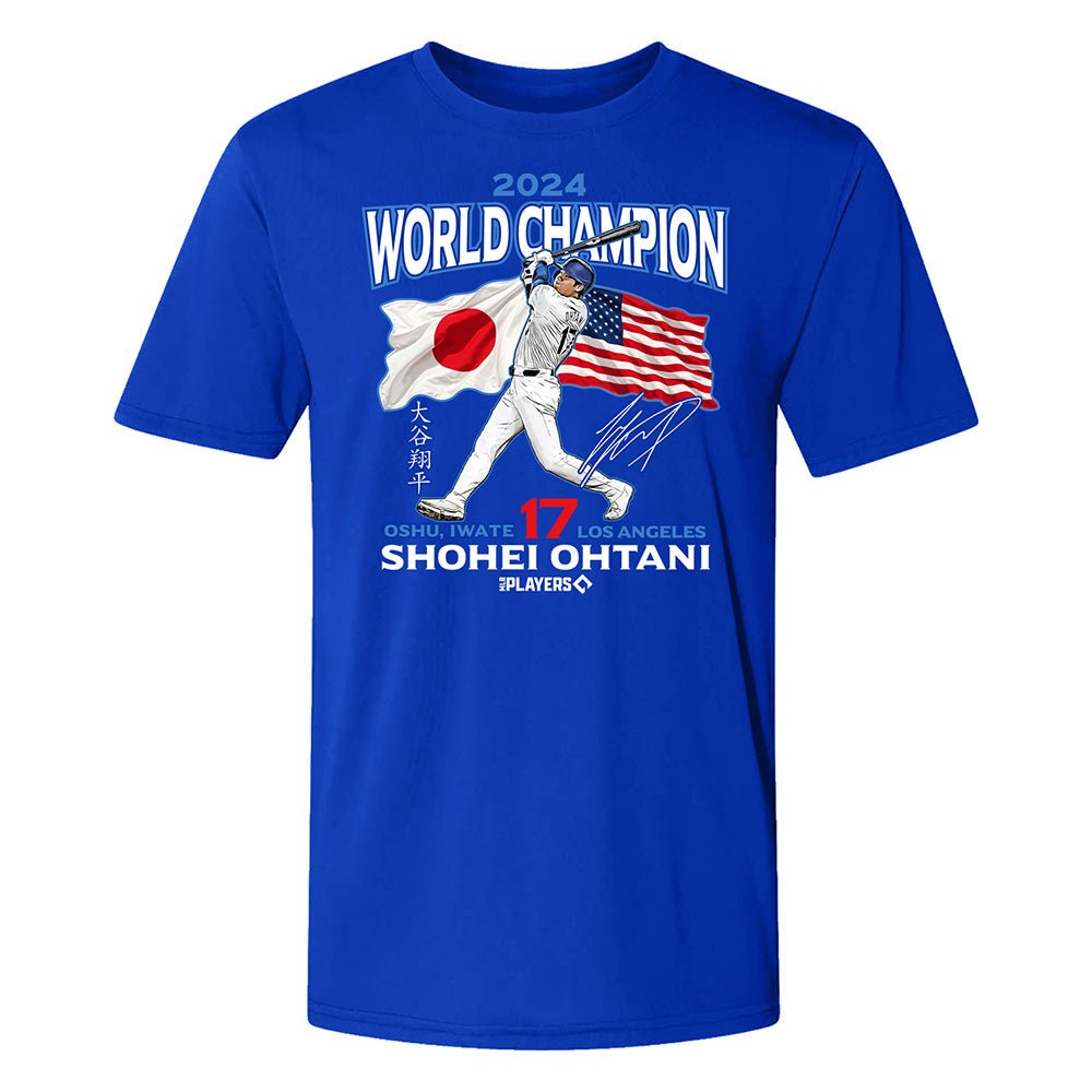 SHOHEI OHTANI 大谷翔平 - WORLD CHAMPION 2024 LIMITED EDITION / Tシャツ / メンズ - PGS