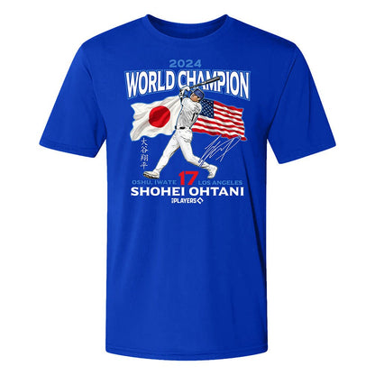 SHOHEI OHTANI 大谷翔平 - WORLD CHAMPION 2024 LIMITED EDITION / Tシャツ / メンズ - PGS