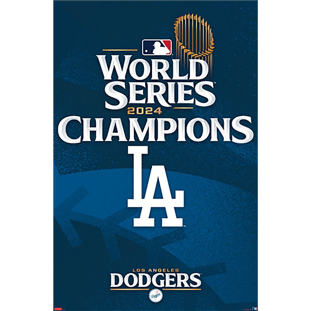 LOS ANGELES DODGERS（MLB） ロサンゼルスドジャース - 2024 World Series Team Logo / ポスター - PGS