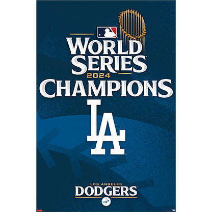 LOS ANGELES DODGERS（MLB） ロサンゼルスドジャース - 2024 World Series Team Logo / ポスター - PGS
