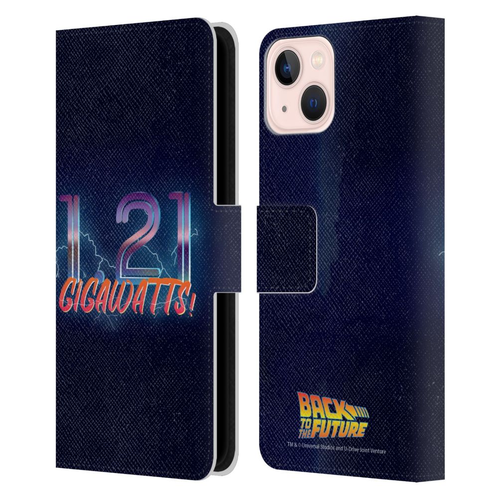 BACK TO THE FUTURE - 1.21 Gigawatts レザー手帳型