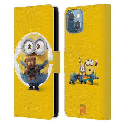 MINIONS ミニオンズ (公開 10周年 ) - Despicable Me / Bob レザー手帳型 / Apple iPhoneケース 【公式 / オフィシャル】