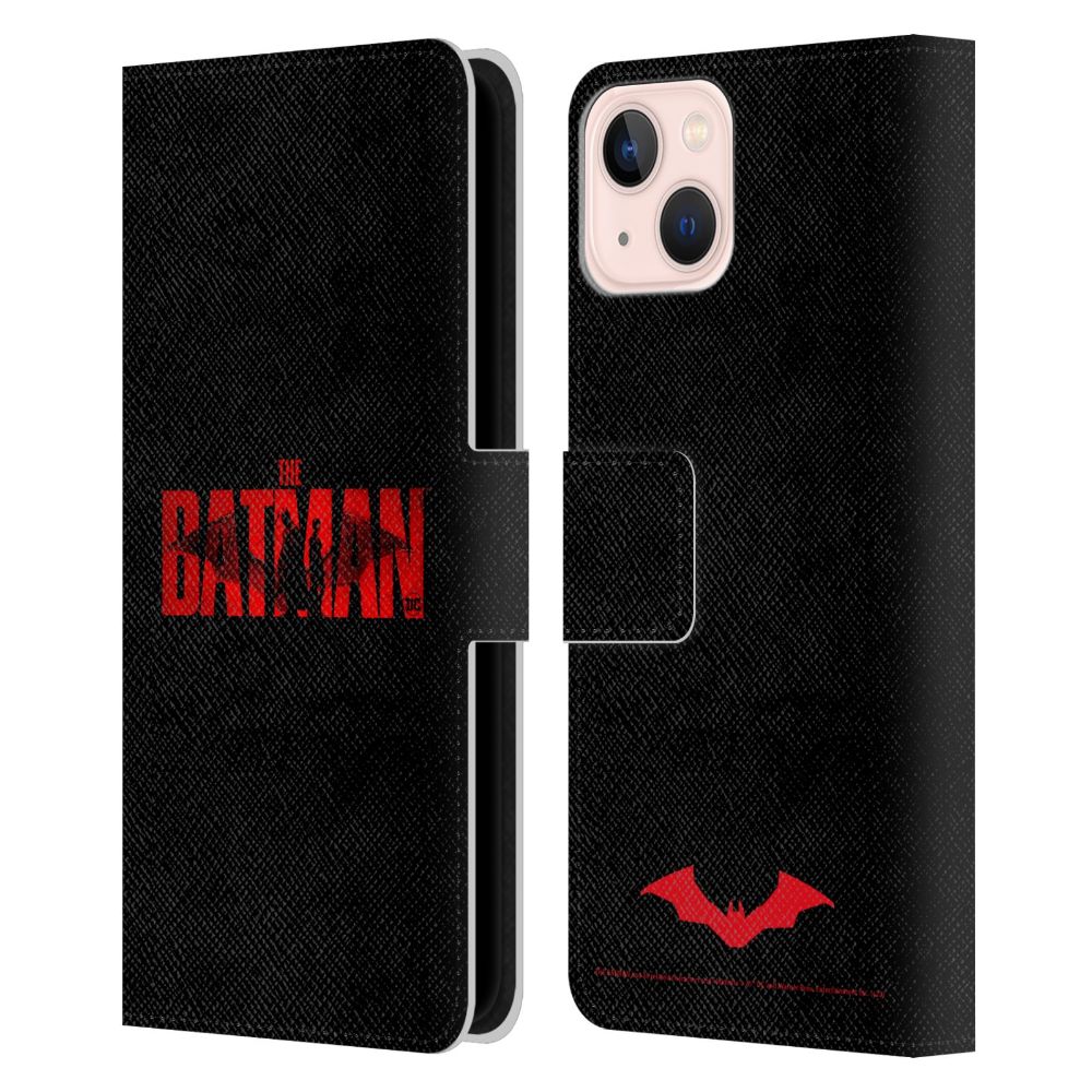 BATMAN バットマン - The Batman / Posters / Logo レザー手帳型 / Apple iPhoneケース 【公式 / オフィシャル】