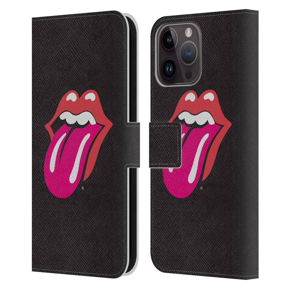 ROLLING STONES - (デビュー作 60周年 ) - Pink Tongue レザー手帳型